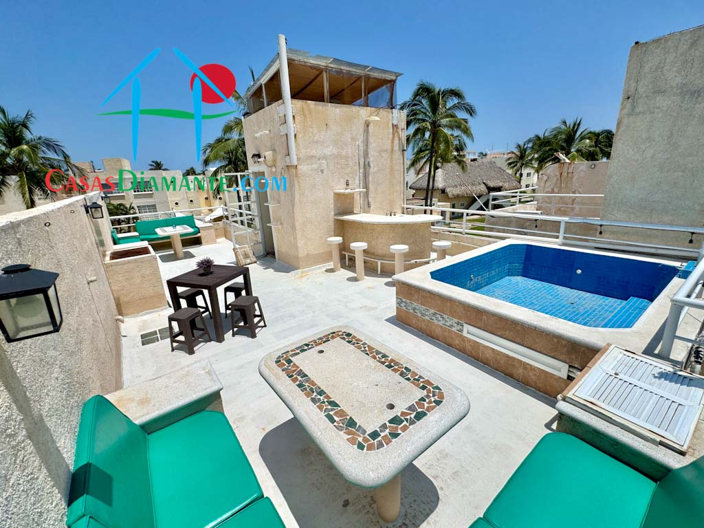 Puente del Mar Crystal II Casa 5 - Roof garden 3